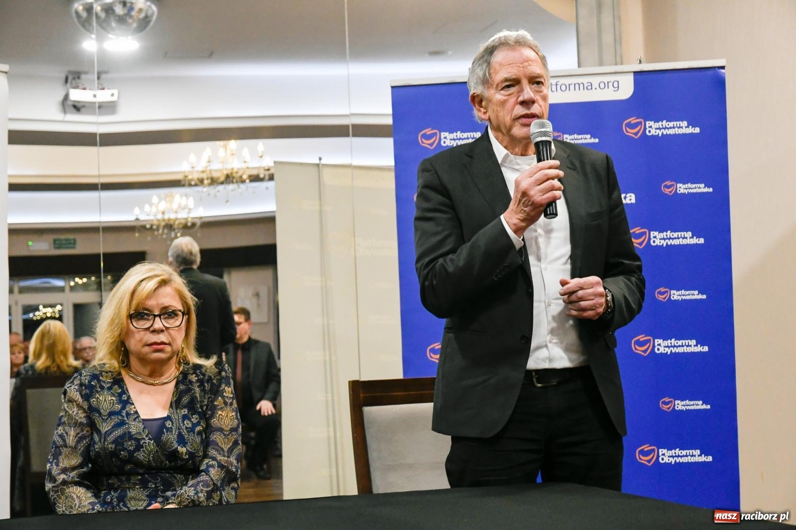 Zdjęcie w galerii na portalu naszraciborz.pl: Co po PiS? Dariusz Rosati skrytykował w Raciborzu rządy Zjednoczonej Prawicy wiadomości z regionu