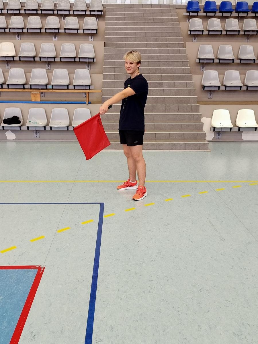 Zdjęcie w galerii na portalu naszraciborz.pl: Młodzieżowy Sędzia Sportowy w CKZiU nr 1 w Raciborzu wiadomości z regionu