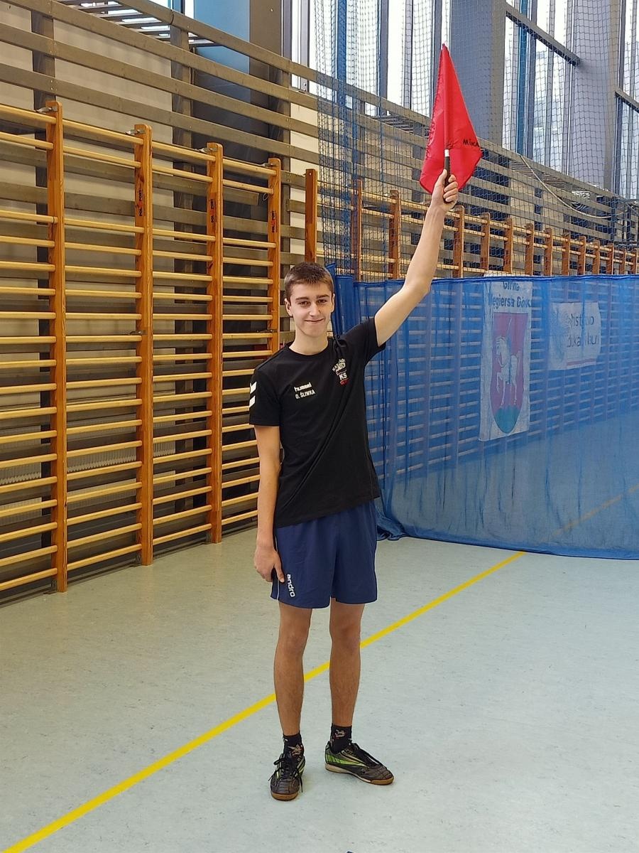 Zdjęcie w galerii na portalu naszraciborz.pl: Młodzieżowy Sędzia Sportowy w CKZiU nr 1 w Raciborzu wiadomości z regionu