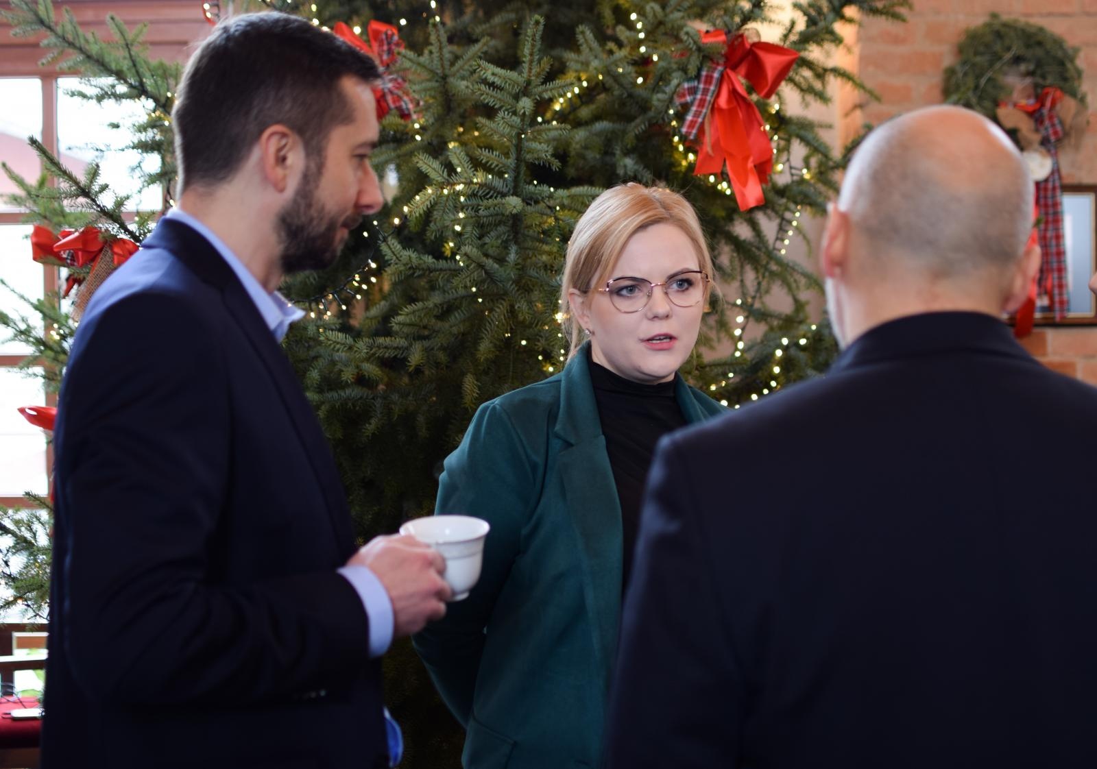 Zdjęcie w galerii na portalu naszraciborz.pl: Raciborscy przedsiębiorcy przy śniadaniu  rozmawiali o biznesie wiadomości z regionu