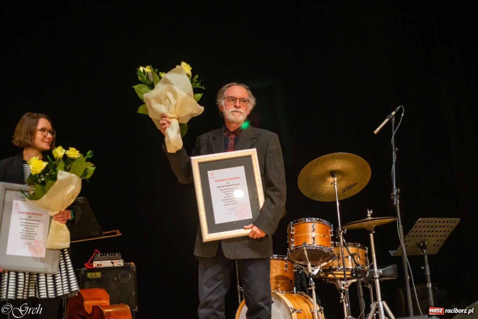 Zdjęcie w galerii na portalu naszraciborz.pl: W RCK wręczono nagrody w dziedzinie kultury i wolontariatu [FOTO i WIDEO] wiadomości z regionu