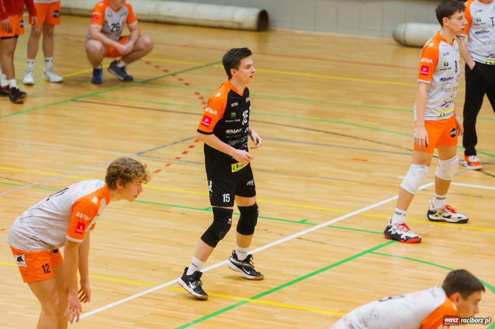 Zdjęcie w galerii na portalu naszraciborz.pl: Zimny prysznic w pierwszym secie, a potem z górki [FOTO] wiadomości z regionu