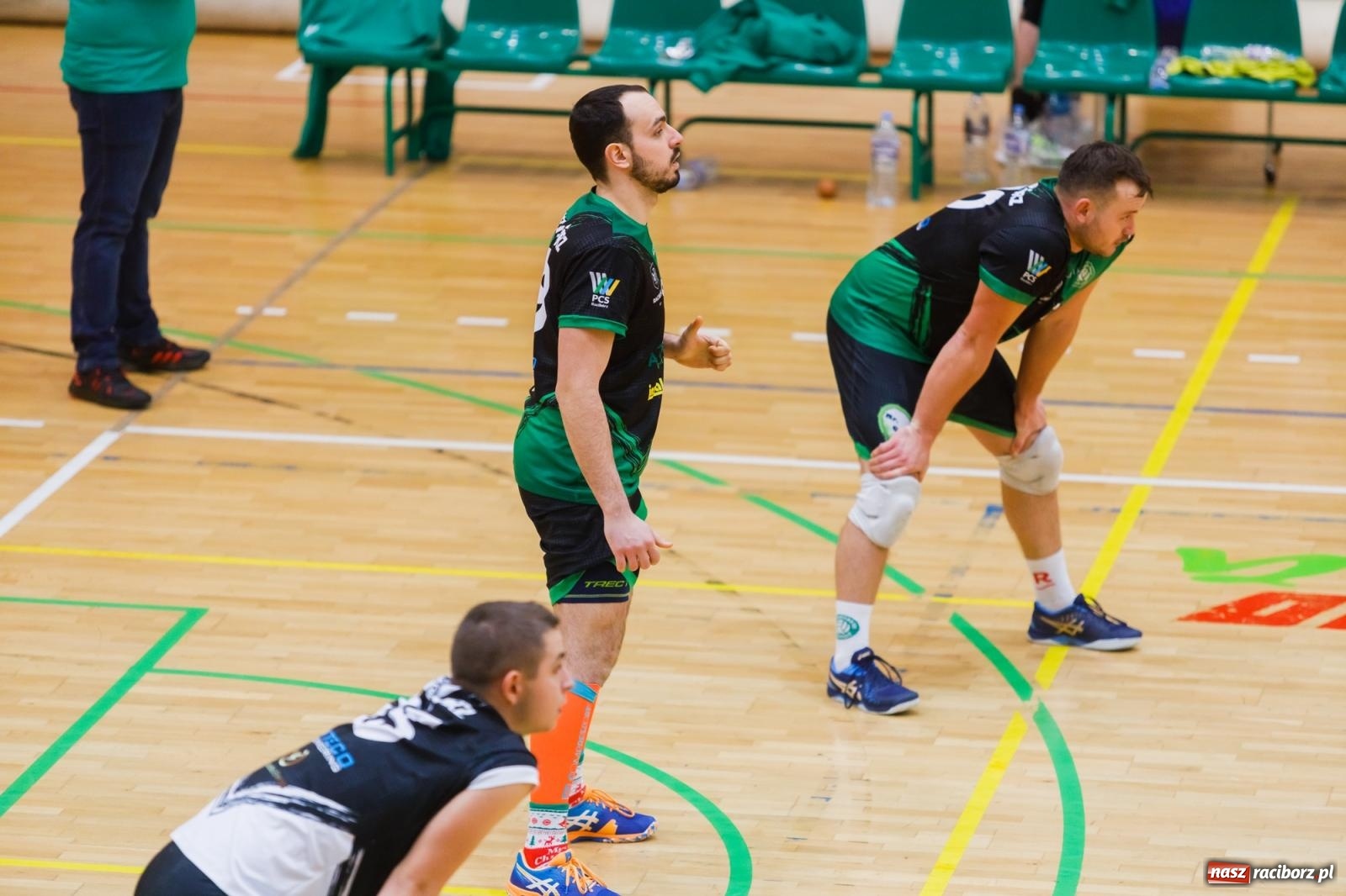 Zdjęcie w galerii na portalu naszraciborz.pl: Zimny prysznic w pierwszym secie, a potem z górki [FOTO] wiadomości z regionu