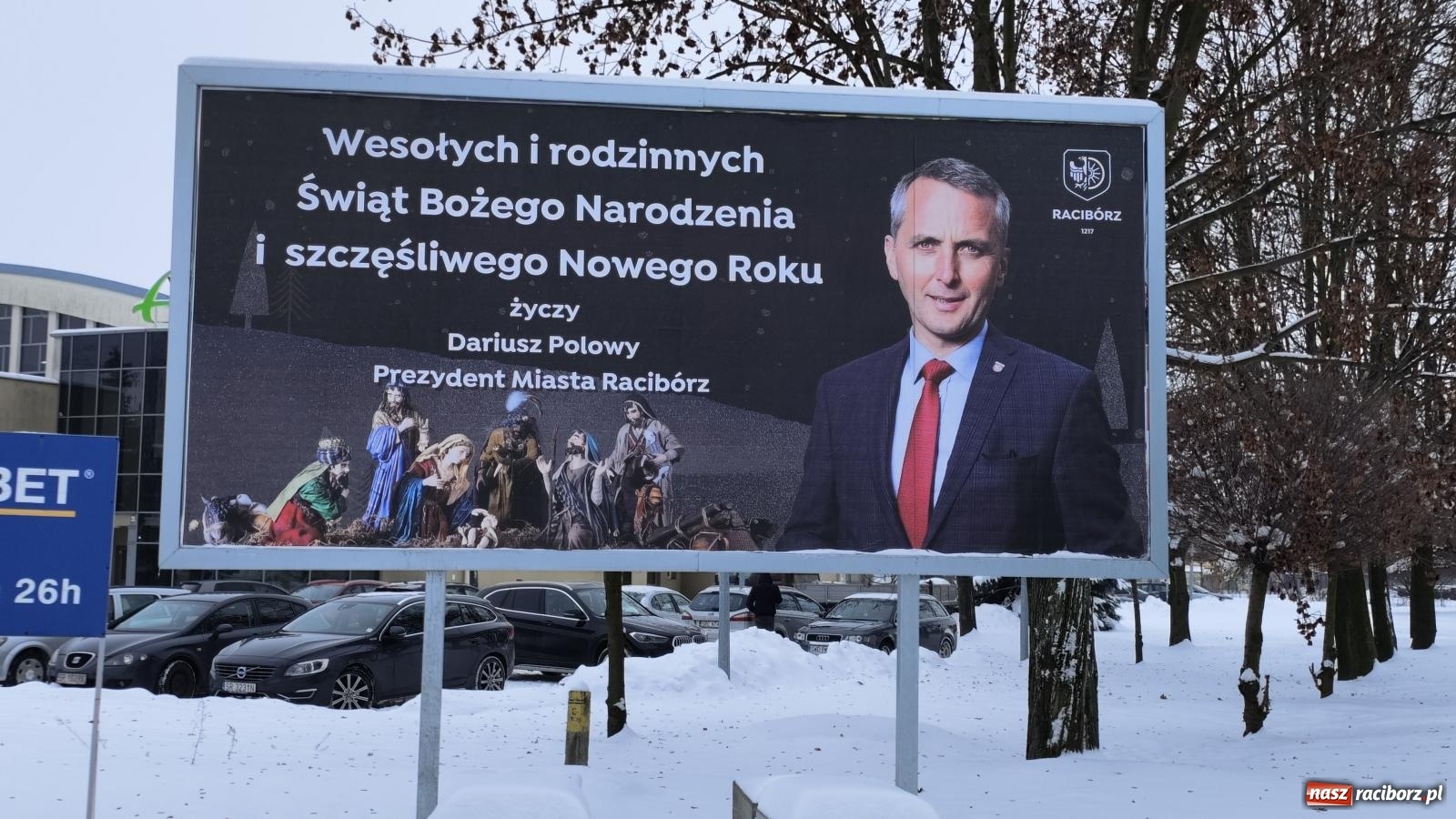 Zdjęcie w galerii na portalu naszraciborz.pl: Bez wspólnych życzeń prezydenta i przewodniczącego Rady Miasta wiadomości z regionu
