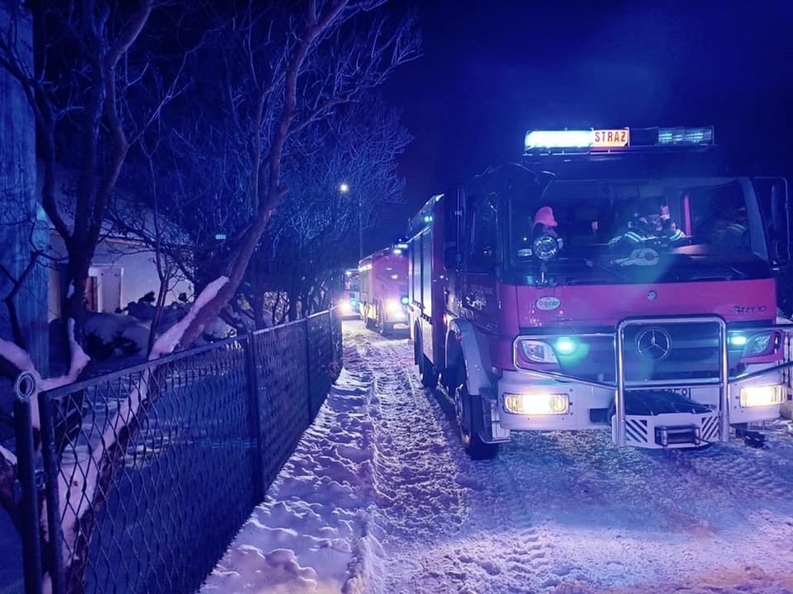 Zdjęcie w galerii na portalu naszraciborz.pl: Pożar kotłowni w Budziskach. Zatruciu uległ pies wiadomości z regionu