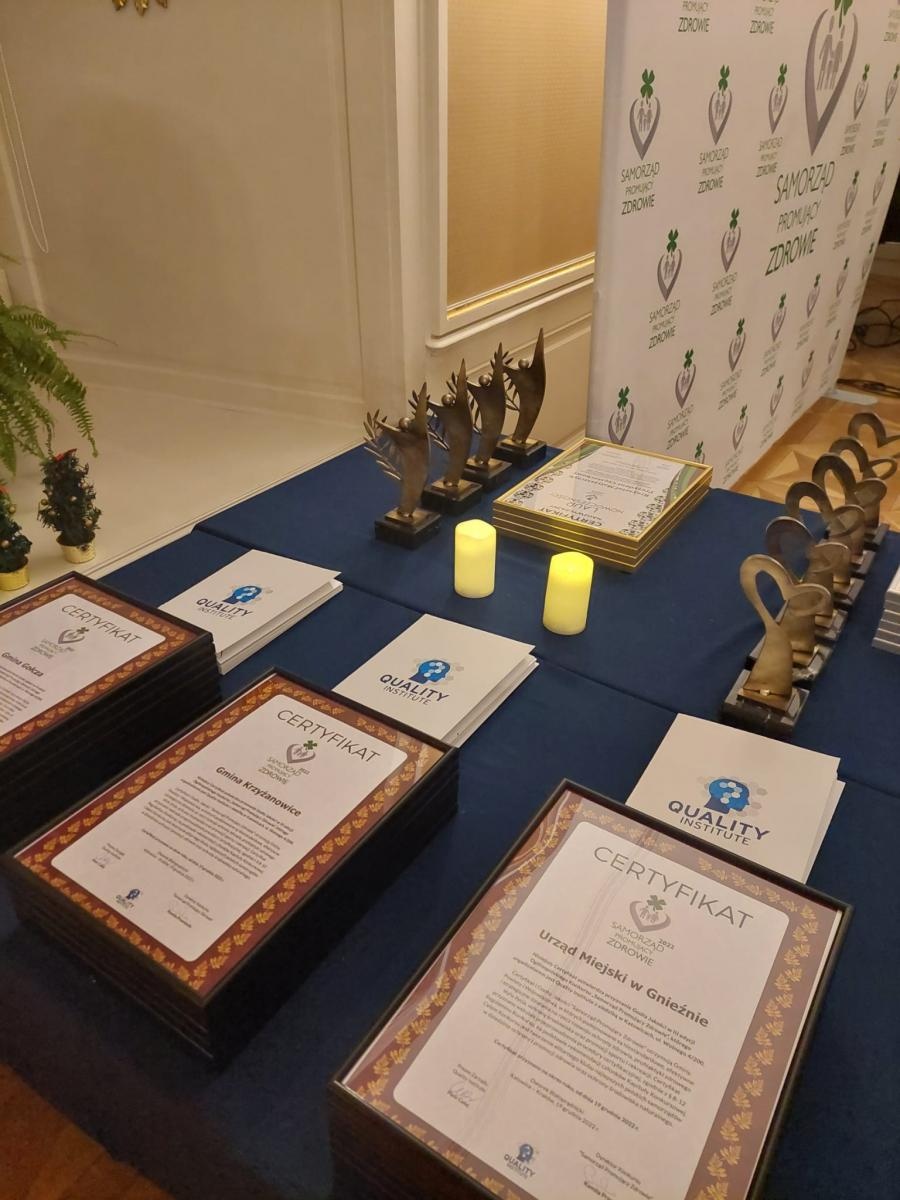 Zdjęcie w galerii na portalu naszraciborz.pl: Gmina Krzyżanowice laureatem konkursu Samorząd Promujący Zdrowie wiadomości z regionu