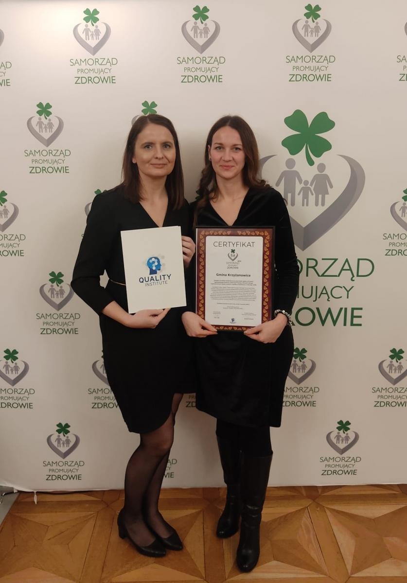 Zdjęcie w galerii na portalu naszraciborz.pl: Gmina Krzyżanowice laureatem konkursu Samorząd Promujący Zdrowie wiadomości z regionu