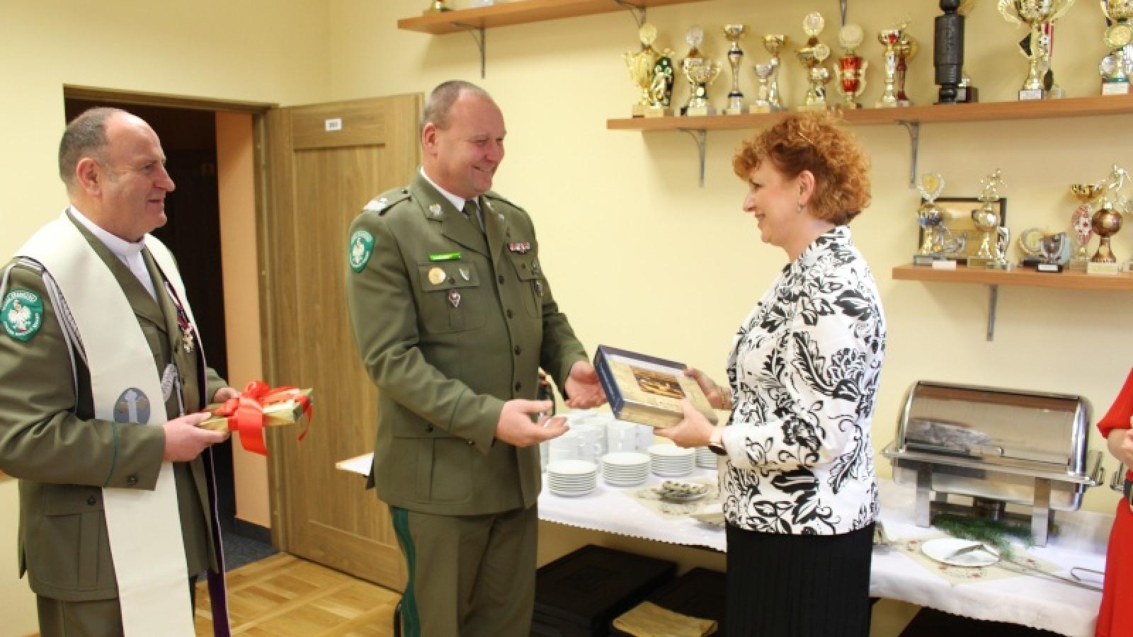 Zdjęcie w galerii na portalu naszraciborz.pl: Świąteczne spotkania opłatkowe u śląskich pograniczników wiadomości z regionu