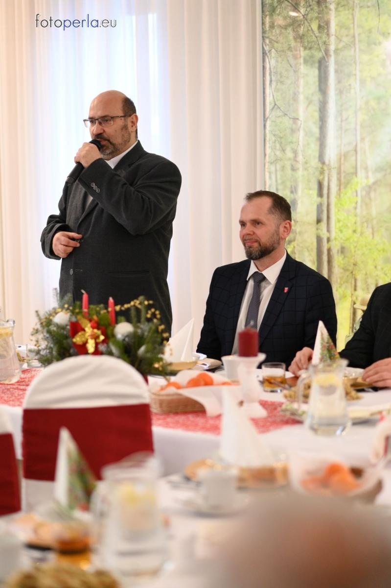 Zdjęcie w galerii na portalu naszraciborz.pl: Wigilia w Perle. Jan Basista od lat dba o samotnych z gminy Krzanowice wiadomości z regionu