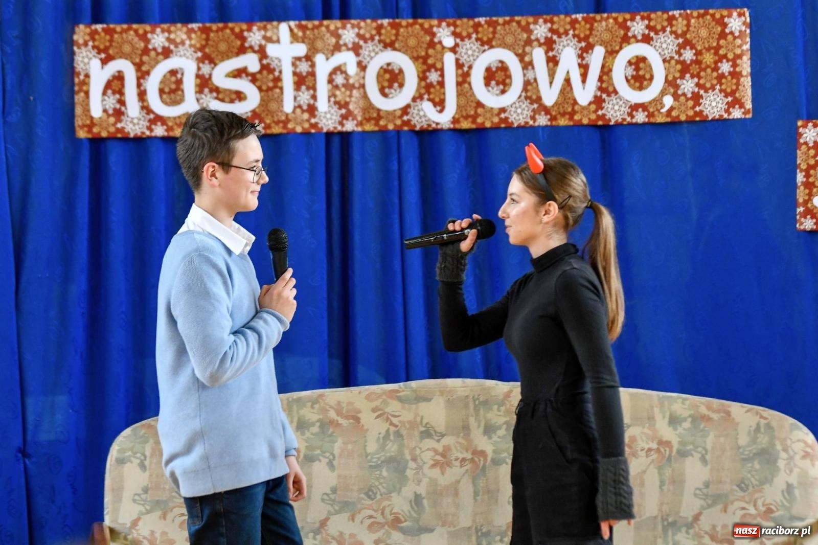 Zdjęcie w galerii na portalu naszraciborz.pl: Mickiewicz żegna stary rok akademią ku czci patrona [FOTO] wiadomości z regionu