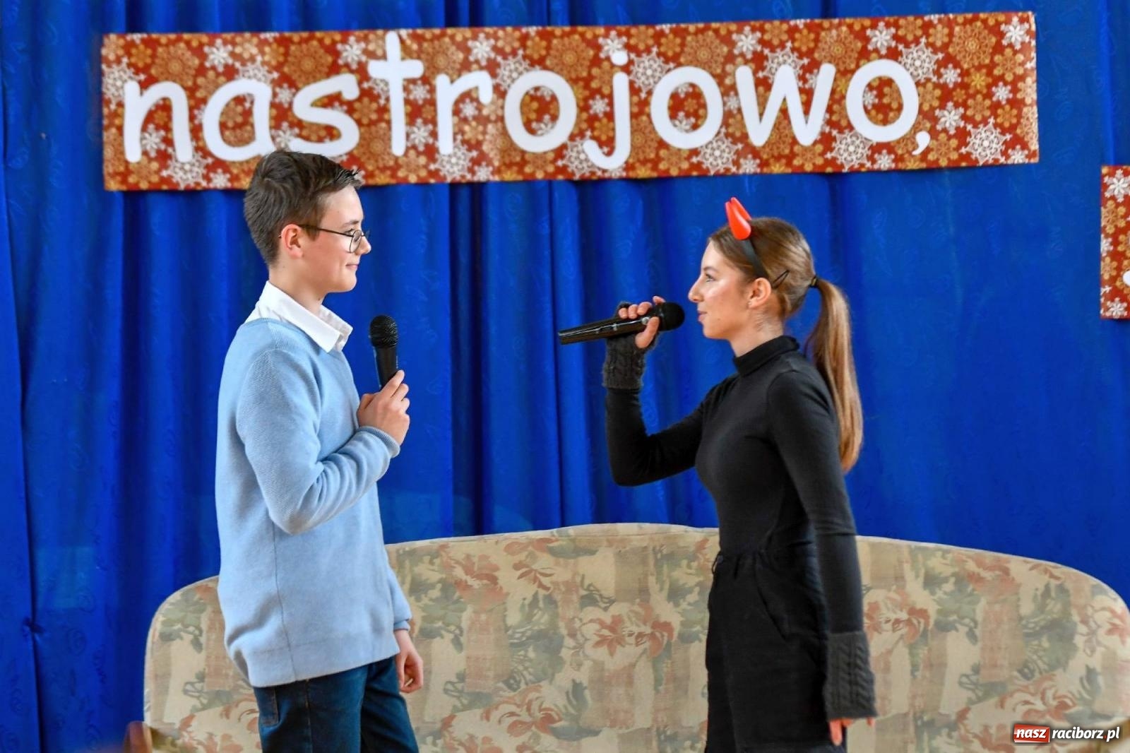 Zdjęcie w galerii na portalu naszraciborz.pl: Mickiewicz żegna stary rok akademią ku czci patrona [FOTO] wiadomości z regionu