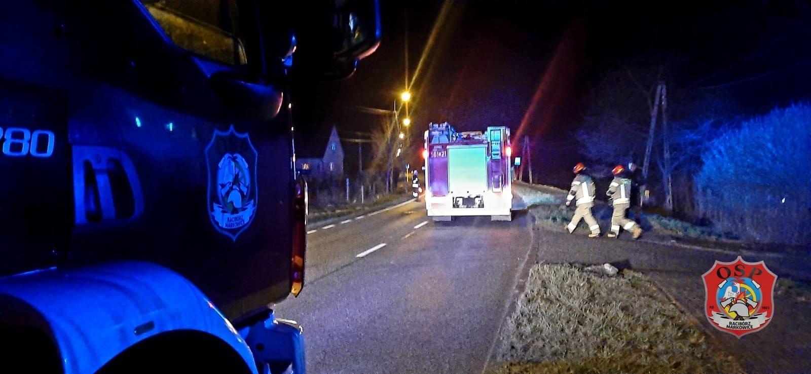 Zdjęcie w galerii na portalu naszraciborz.pl: Seria wyjazdów do alarmów z czujek wiadomości z regionu