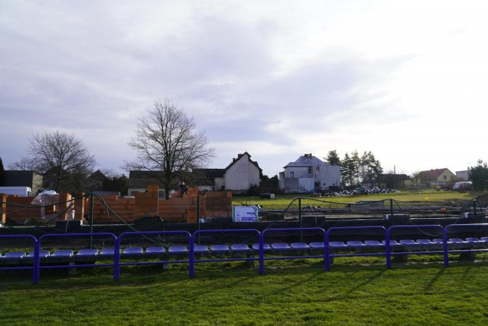 Zdjęcie w galerii na portalu naszraciborz.pl: Budowa przedszkola w Markowicach. Prace idą pełną parą wiadomości z regionu