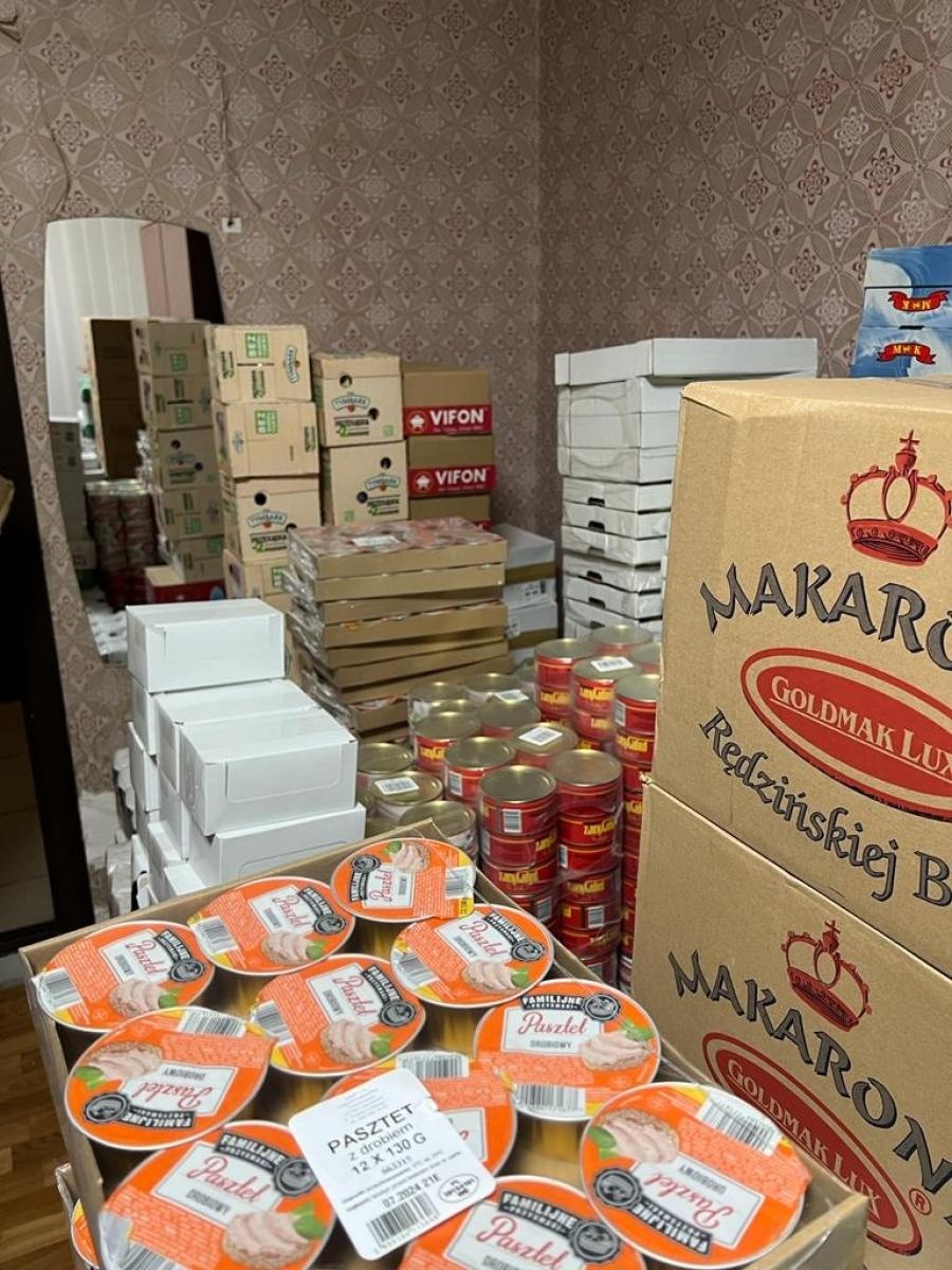 Zdjęcie w galerii na portalu naszraciborz.pl: Dary z powiatu raciborskiego dotarły niemal pod linię frontu. 900 km podróży na zdjęciach wiadomości z regionu