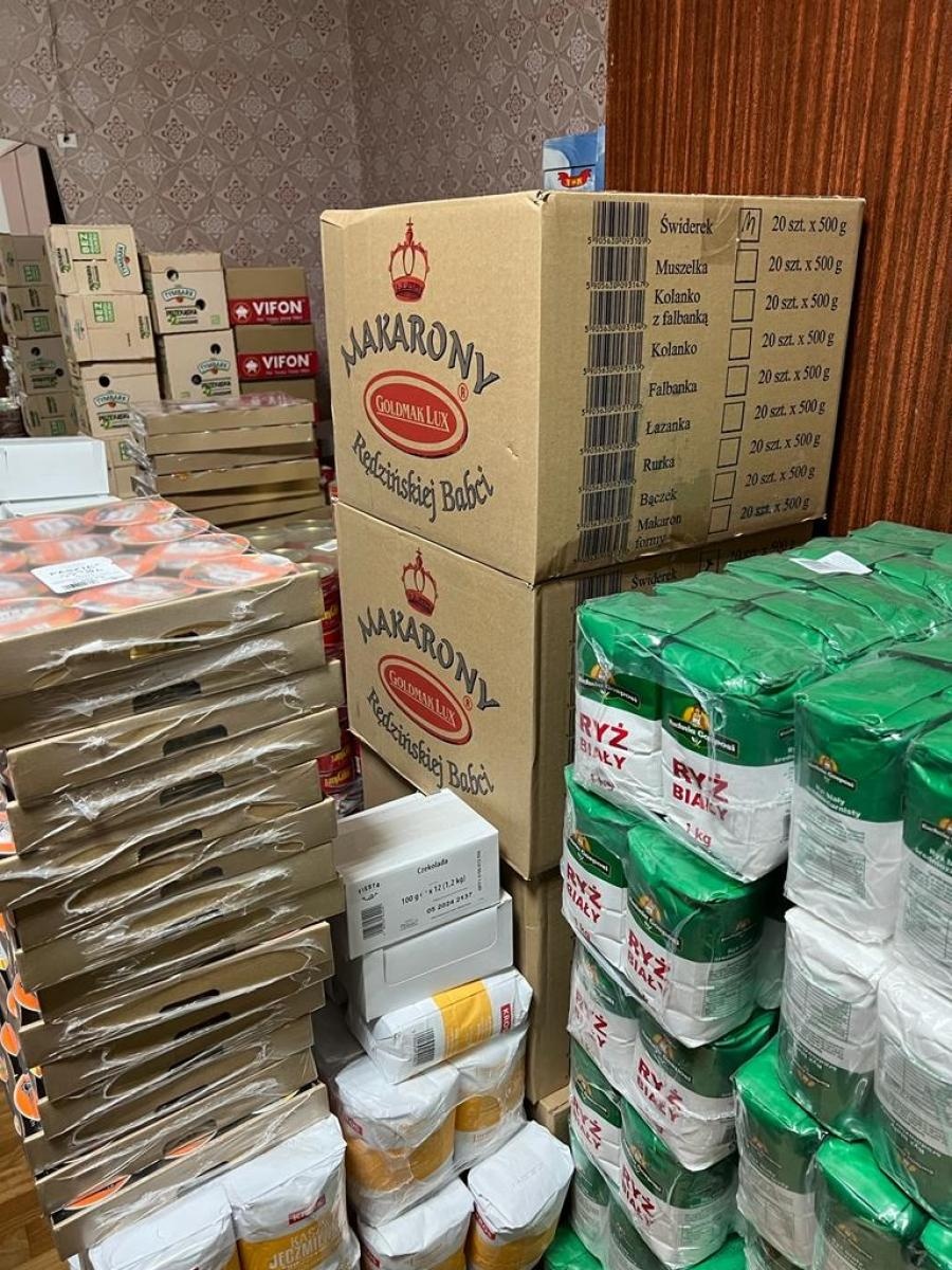 Zdjęcie w galerii na portalu naszraciborz.pl: Dary z powiatu raciborskiego dotarły niemal pod linię frontu. 900 km podróży na zdjęciach wiadomości z regionu