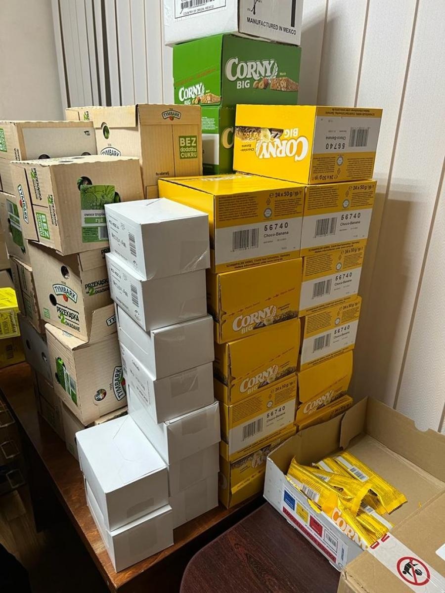 Zdjęcie w galerii na portalu naszraciborz.pl: Dary z powiatu raciborskiego dotarły niemal pod linię frontu. 900 km podróży na zdjęciach wiadomości z regionu