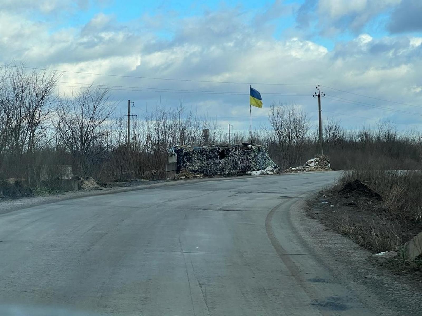 Zdjęcie w galerii na portalu naszraciborz.pl: Dary z powiatu raciborskiego dotarły niemal pod linię frontu. 900 km podróży na zdjęciach wiadomości z regionu