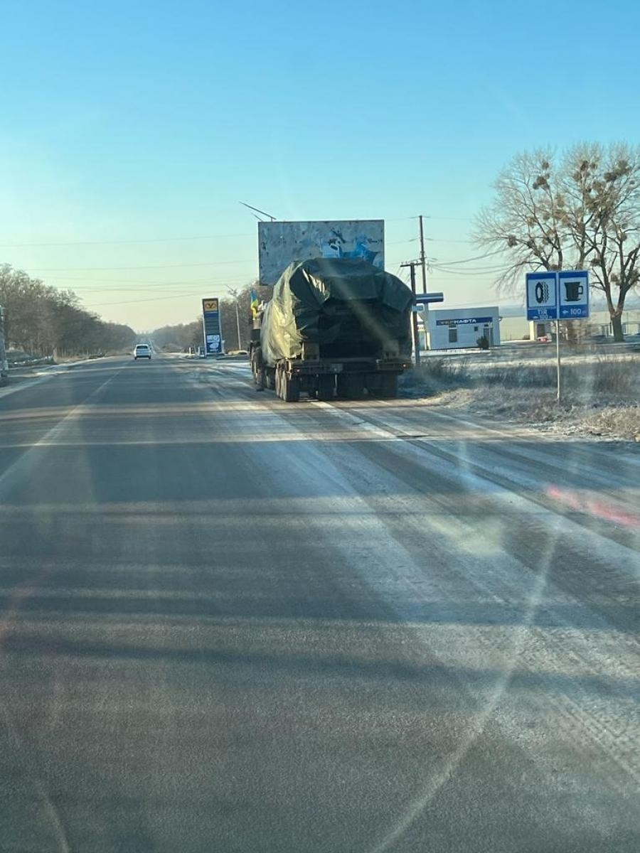 Zdjęcie w galerii na portalu naszraciborz.pl: Dary z powiatu raciborskiego dotarły niemal pod linię frontu. 900 km podróży na zdjęciach wiadomości z regionu