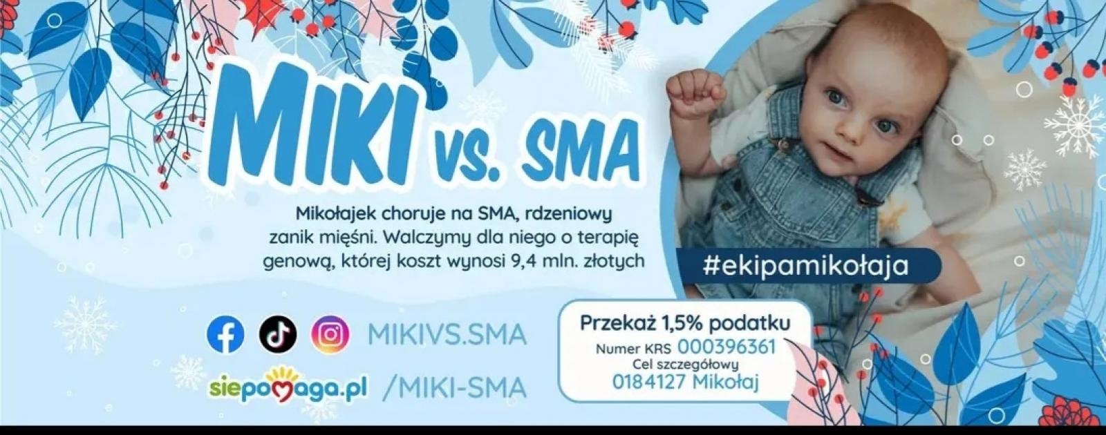Zdjęcie w galerii na portalu naszraciborz.pl: Podaruj życie Mikołajowi choremu na SMA wiadomości z regionu