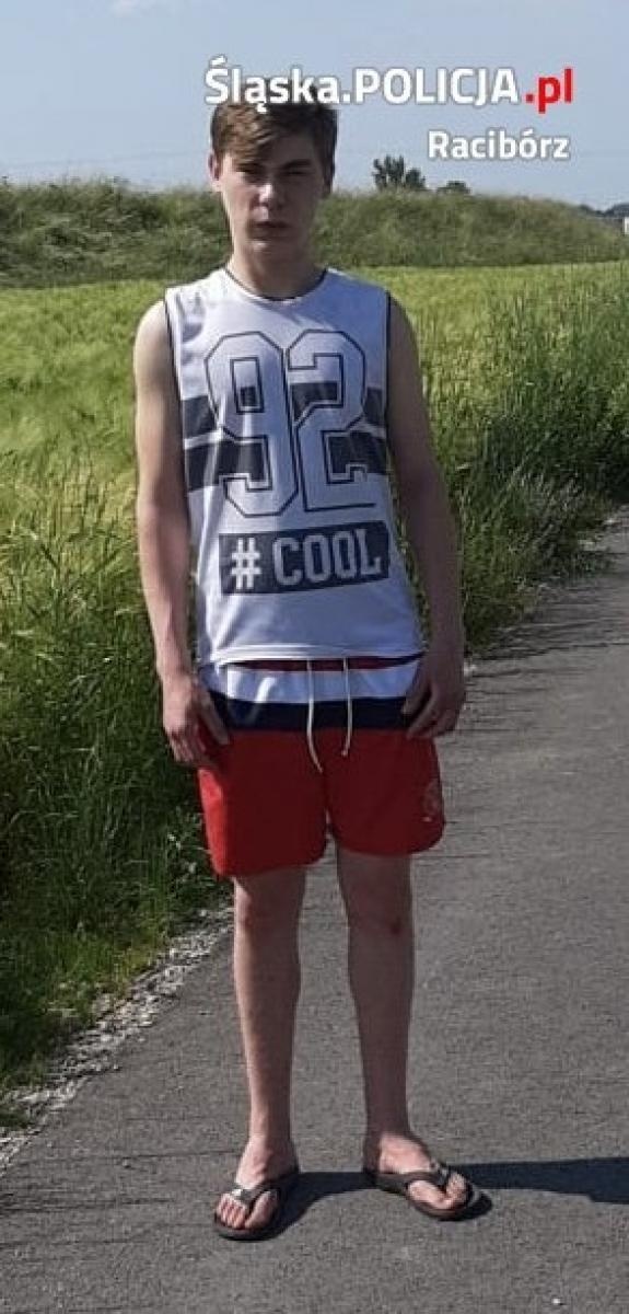Zdjęcie w galerii na portalu naszraciborz.pl: Policjanci z Raciborza szukają zaginionego 19-latka wiadomości z regionu