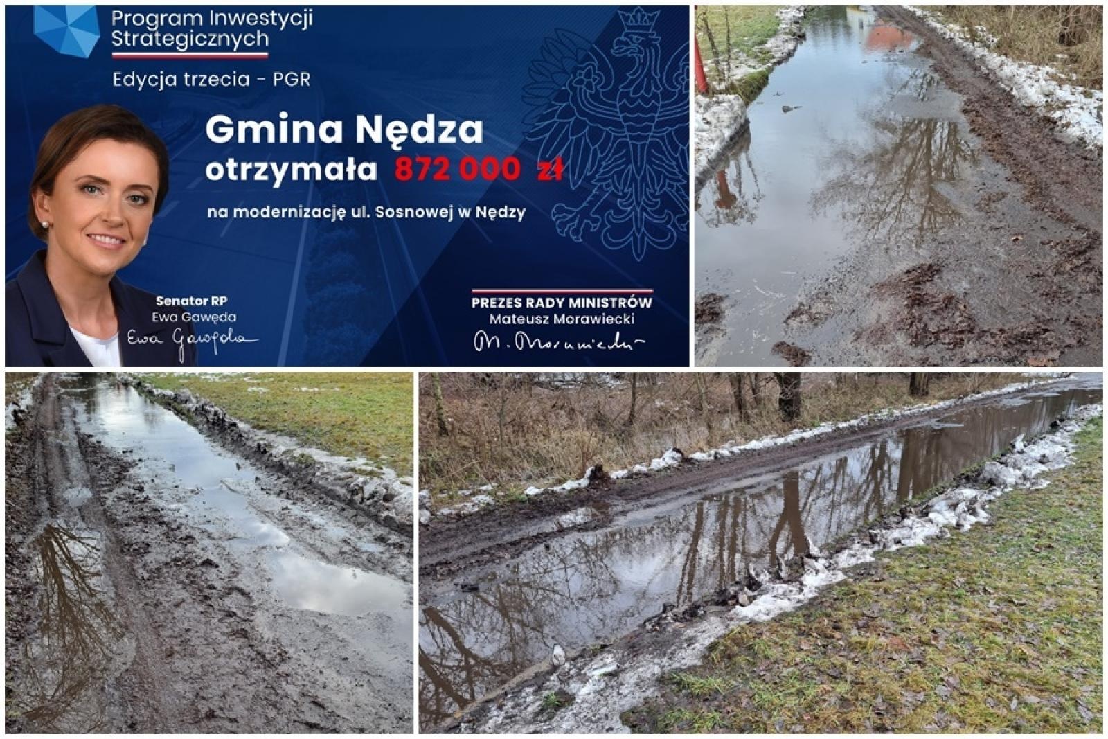 Zdjęcie w galerii na portalu naszraciborz.pl: List do redakcji. Mieszkańcy Sosnowej w Nędzy od sześciu lat domagają się remontu wiadomości z regionu