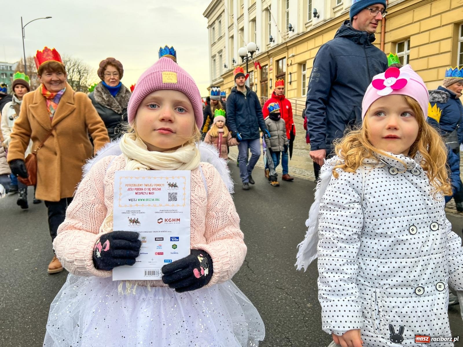 Zdjęcie w galerii na portalu naszraciborz.pl: Tłumy na Orszaku Trzech Króli w Raciborzu [FOTO i WIDEO] wiadomości z regionu