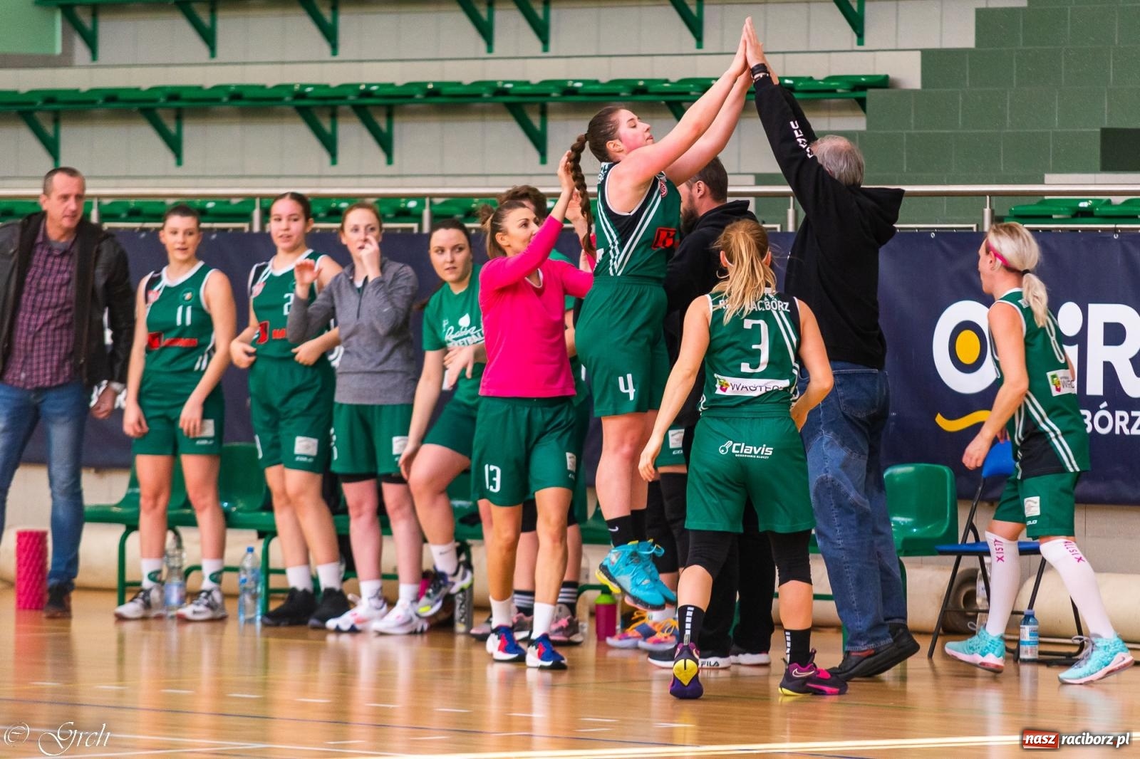 Zdjęcie w galerii na portalu naszraciborz.pl: RKK AZS Racibórz górą nad sosnowieckim Zagłębiem [FOTO i WIDEO] wiadomości z regionu