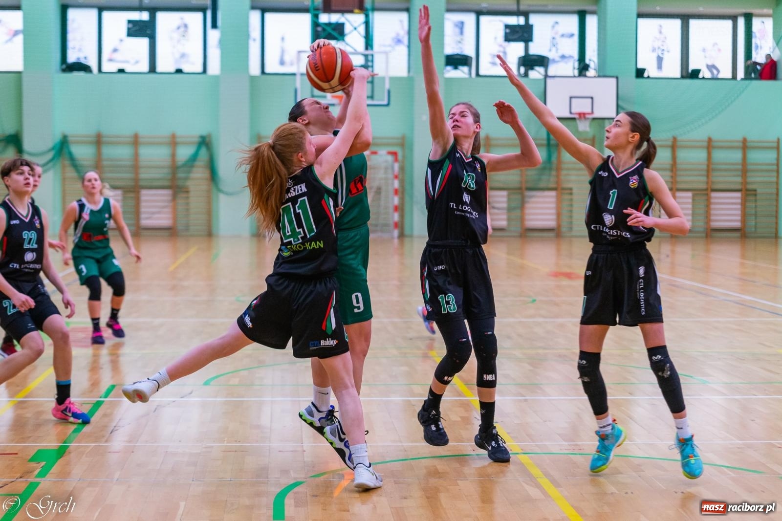 Zdjęcie w galerii na portalu naszraciborz.pl: RKK AZS Racibórz górą nad sosnowieckim Zagłębiem [FOTO i WIDEO] wiadomości z regionu