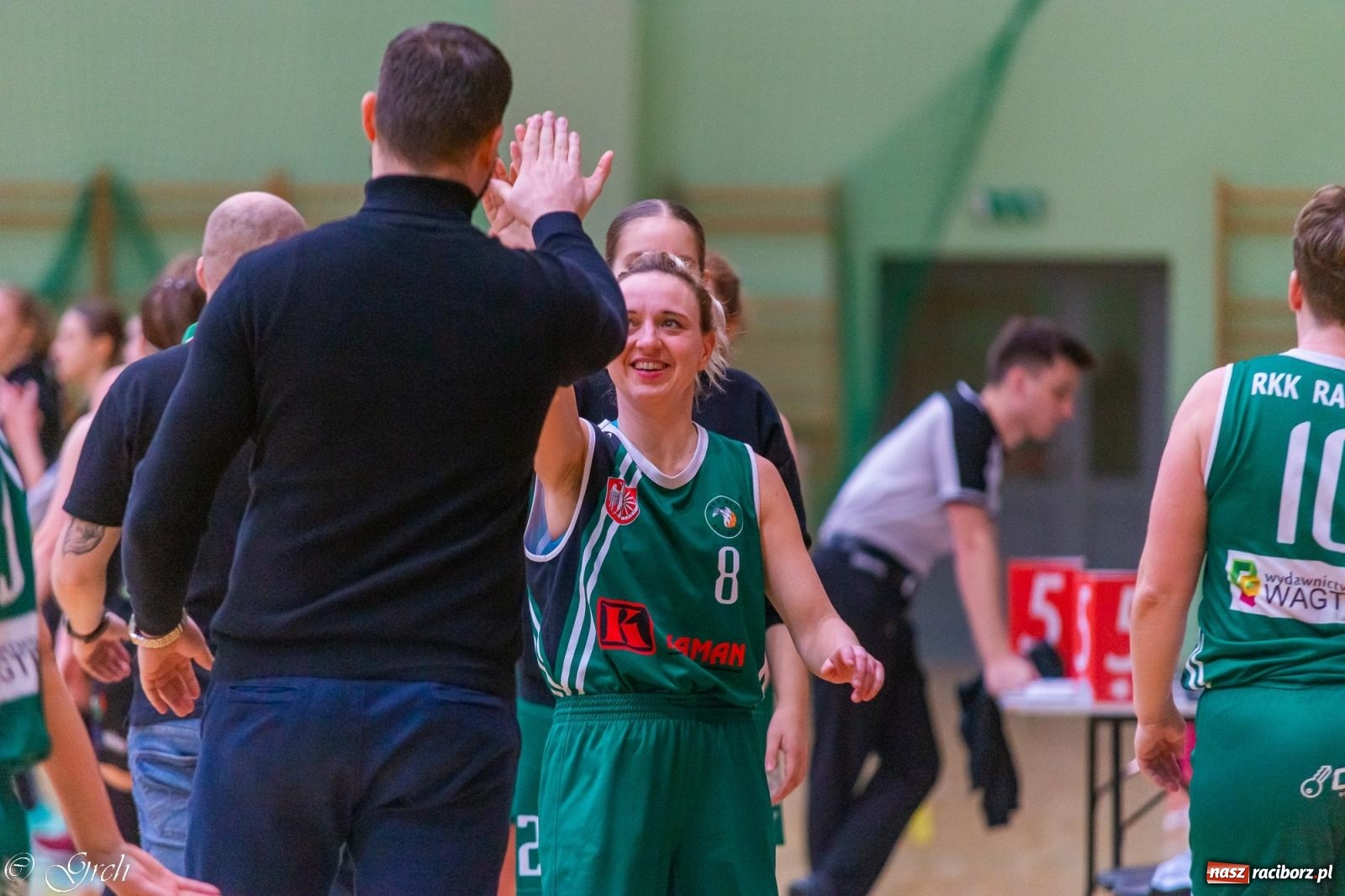 Zdjęcie w galerii na portalu naszraciborz.pl: RKK AZS Racibórz górą nad sosnowieckim Zagłębiem [FOTO i WIDEO] wiadomości z regionu