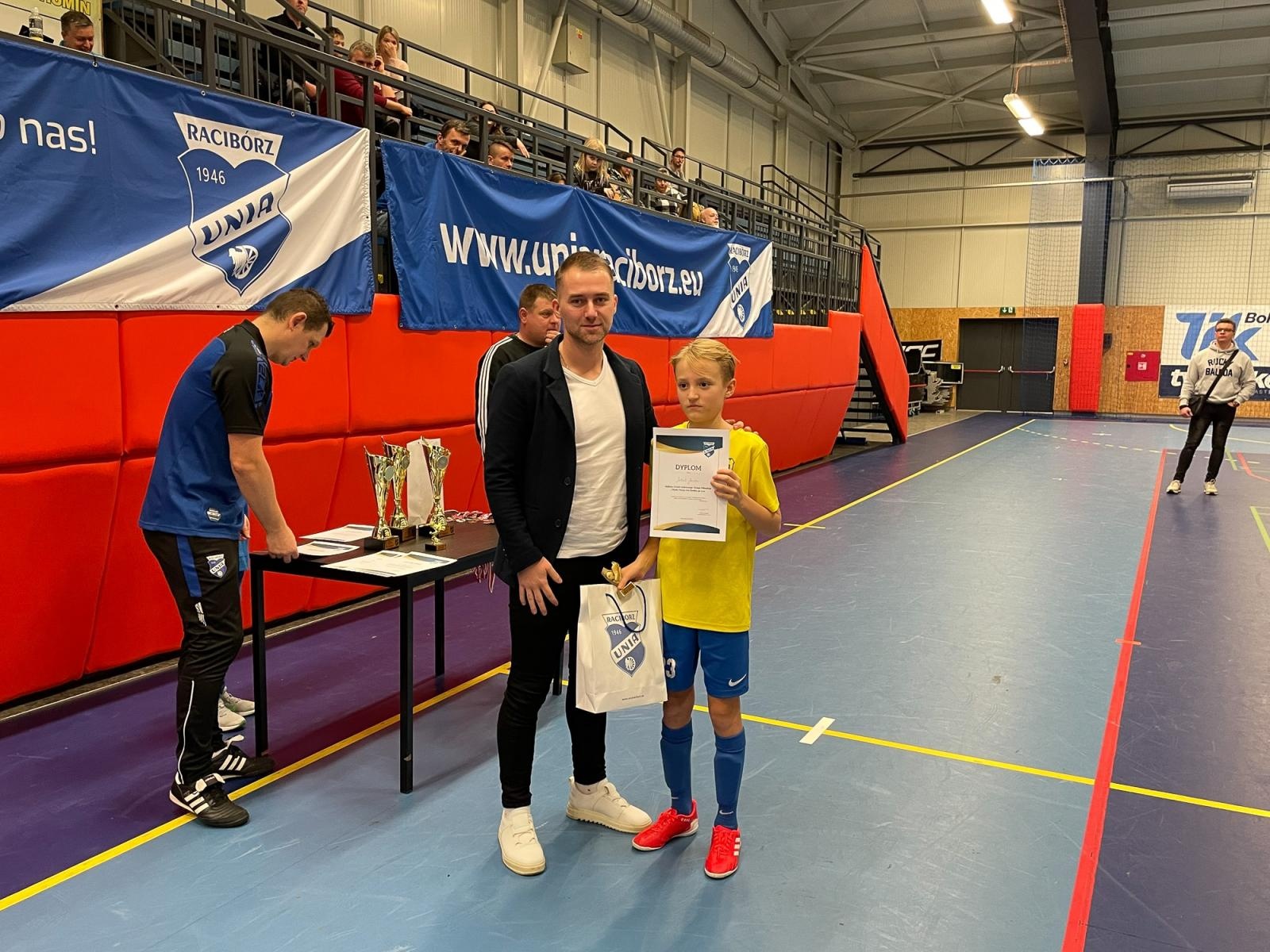 Zdjęcie w galerii na portalu naszraciborz.pl: Piłkarska rywalizacja rocznika 2010 o Puchar Prezesa Unii Racibórz [FOTO i WIDEO] wiadomości z regionu