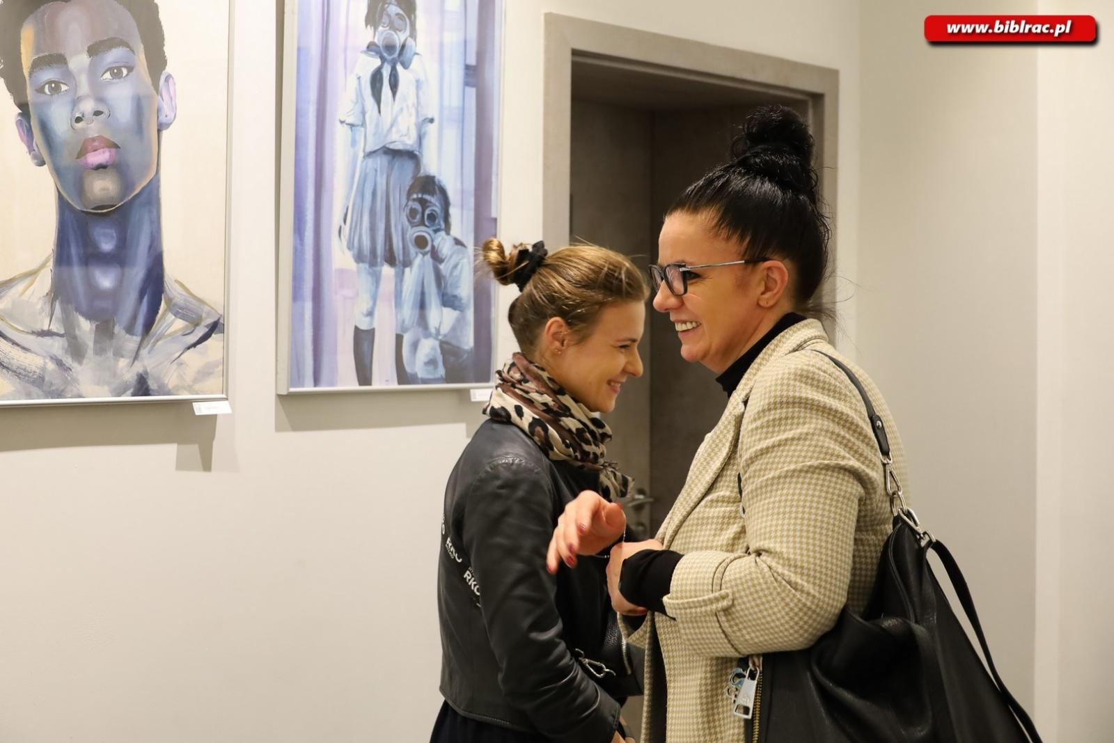 Zdjęcie w galerii na portalu naszraciborz.pl: Uczniowie z Plastyka pokazali swoje prace w Gawrze wiadomości z regionu