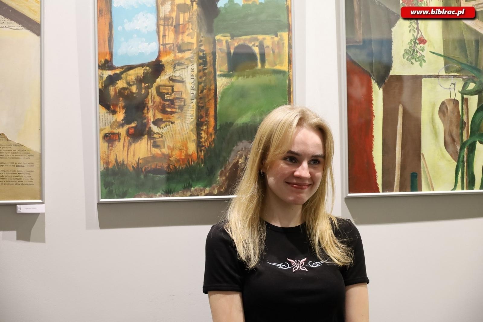 Zdjęcie w galerii na portalu naszraciborz.pl: Uczniowie z Plastyka pokazali swoje prace w Gawrze wiadomości z regionu