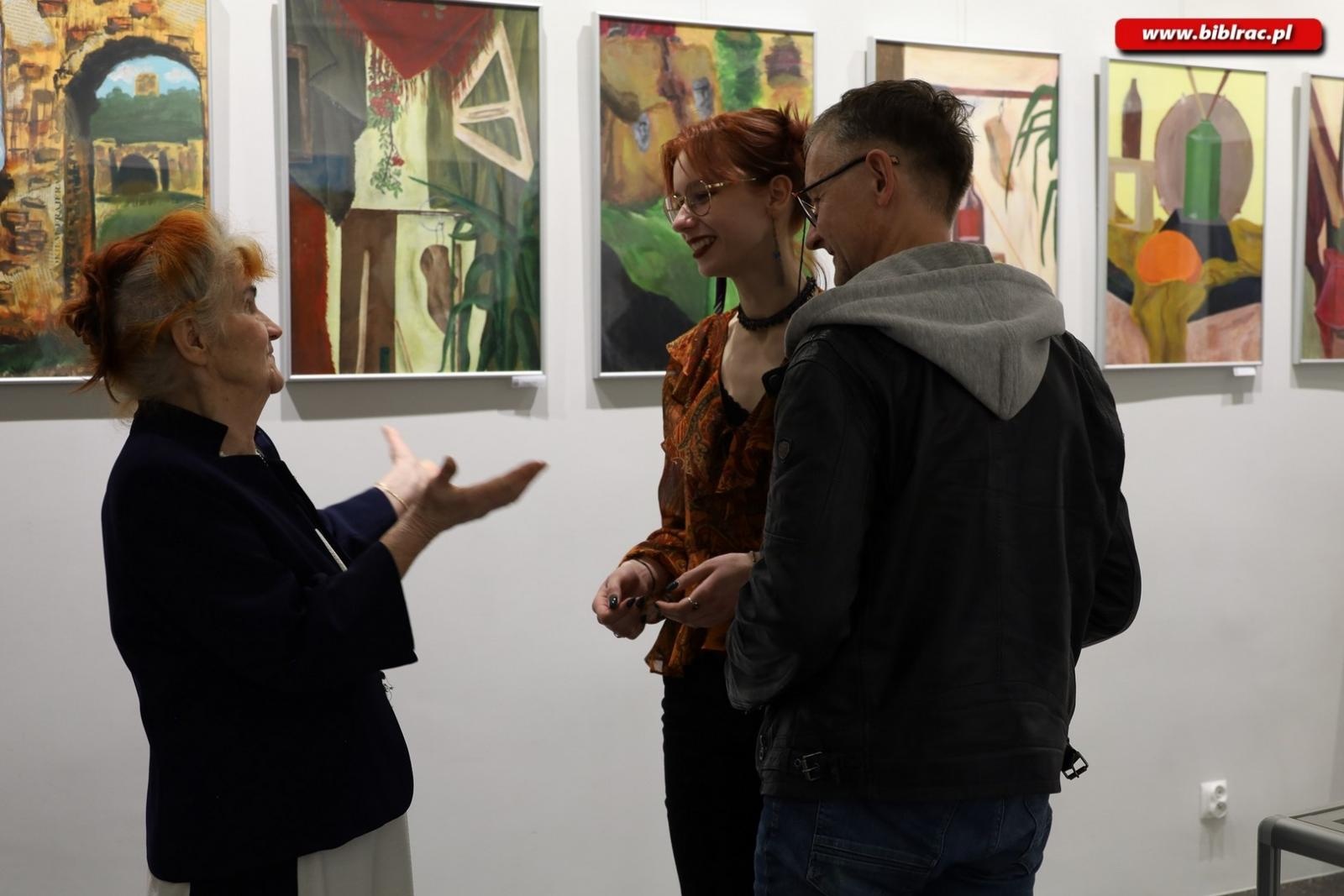 Zdjęcie w galerii na portalu naszraciborz.pl: Uczniowie z Plastyka pokazali swoje prace w Gawrze wiadomości z regionu