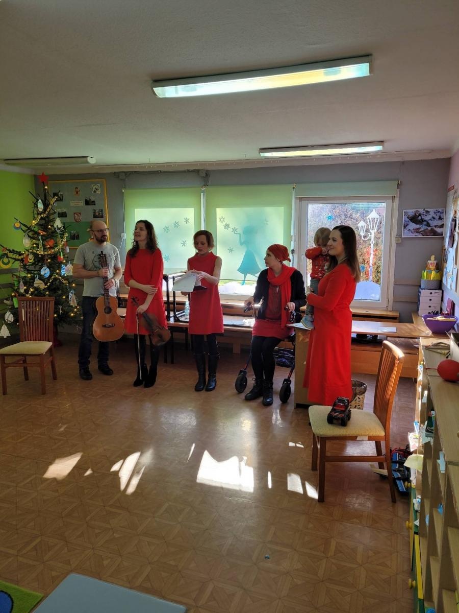 Zdjęcie w galerii na portalu naszraciborz.pl: Kwartet babski w przedszkolu na Polnej wiadomości z regionu