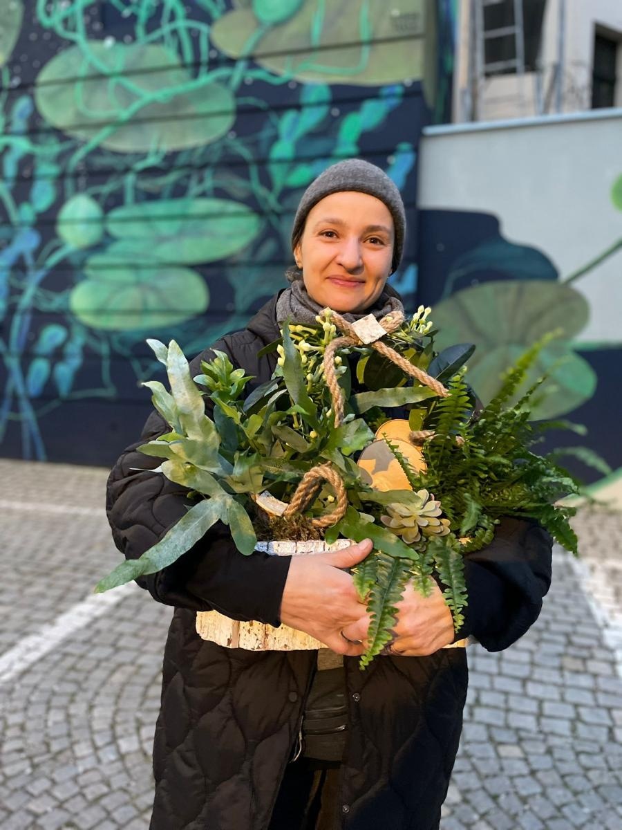 Zdjęcie w galerii na portalu naszraciborz.pl: Mona Tusz, Łężczok i esencja Raciborza. Mural oficjalnie oddany wiadomości z regionu