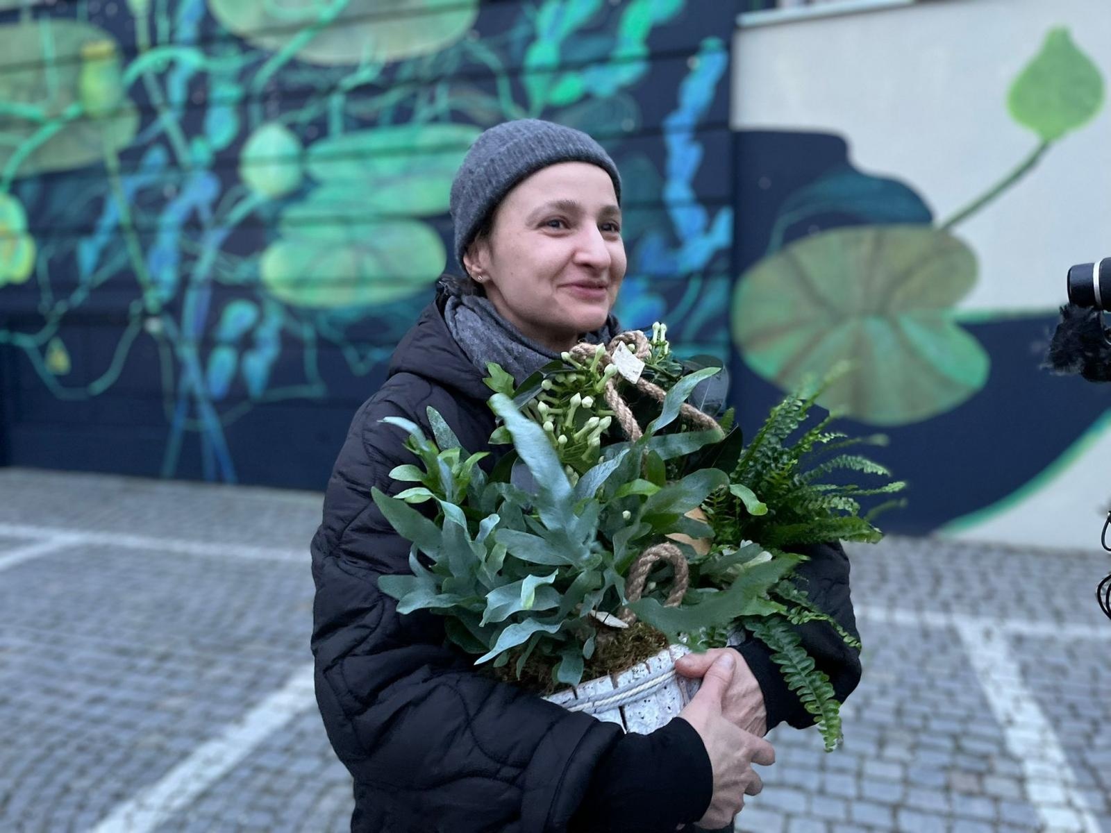 Zdjęcie w galerii na portalu naszraciborz.pl: Mona Tusz, Łężczok i esencja Raciborza. Mural oficjalnie oddany wiadomości z regionu
