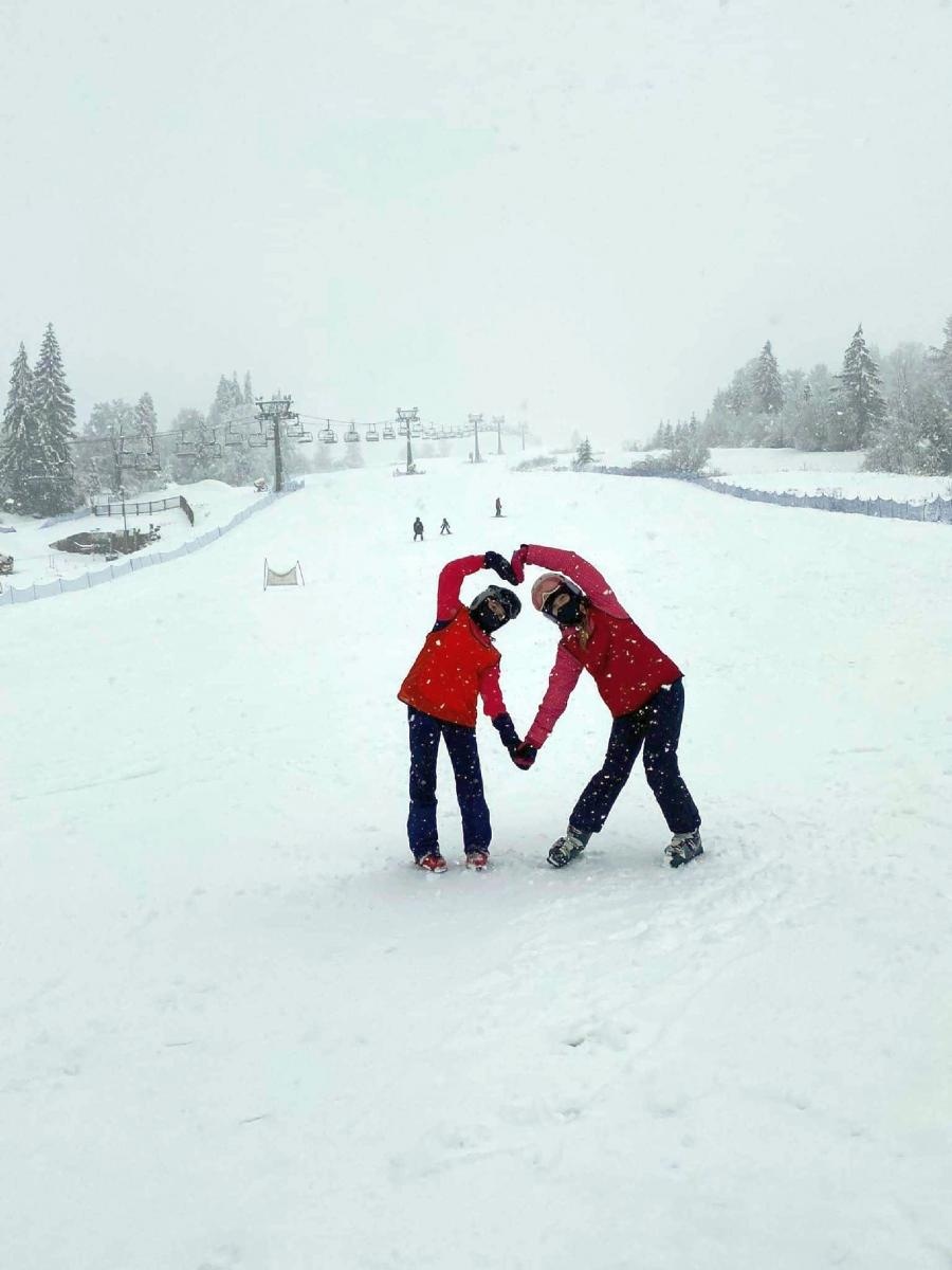 Zdjęcie w galerii na portalu naszraciborz.pl: Młodzi mieszkańcy gminy Krzyżanowice szusowali po stokach wiadomości z regionu