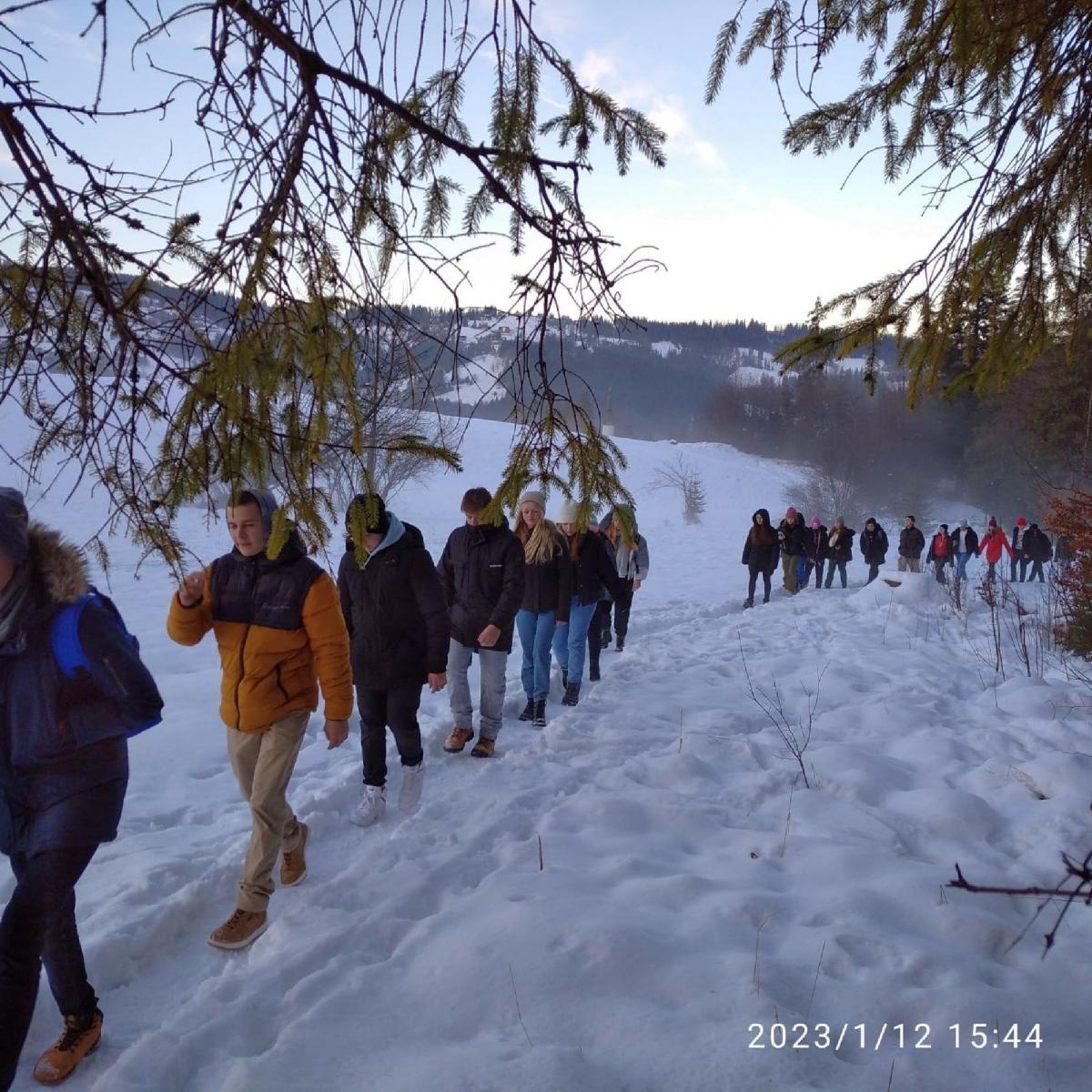 Zdjęcie w galerii na portalu naszraciborz.pl: Młodzi mieszkańcy gminy Krzyżanowice szusowali po stokach wiadomości z regionu