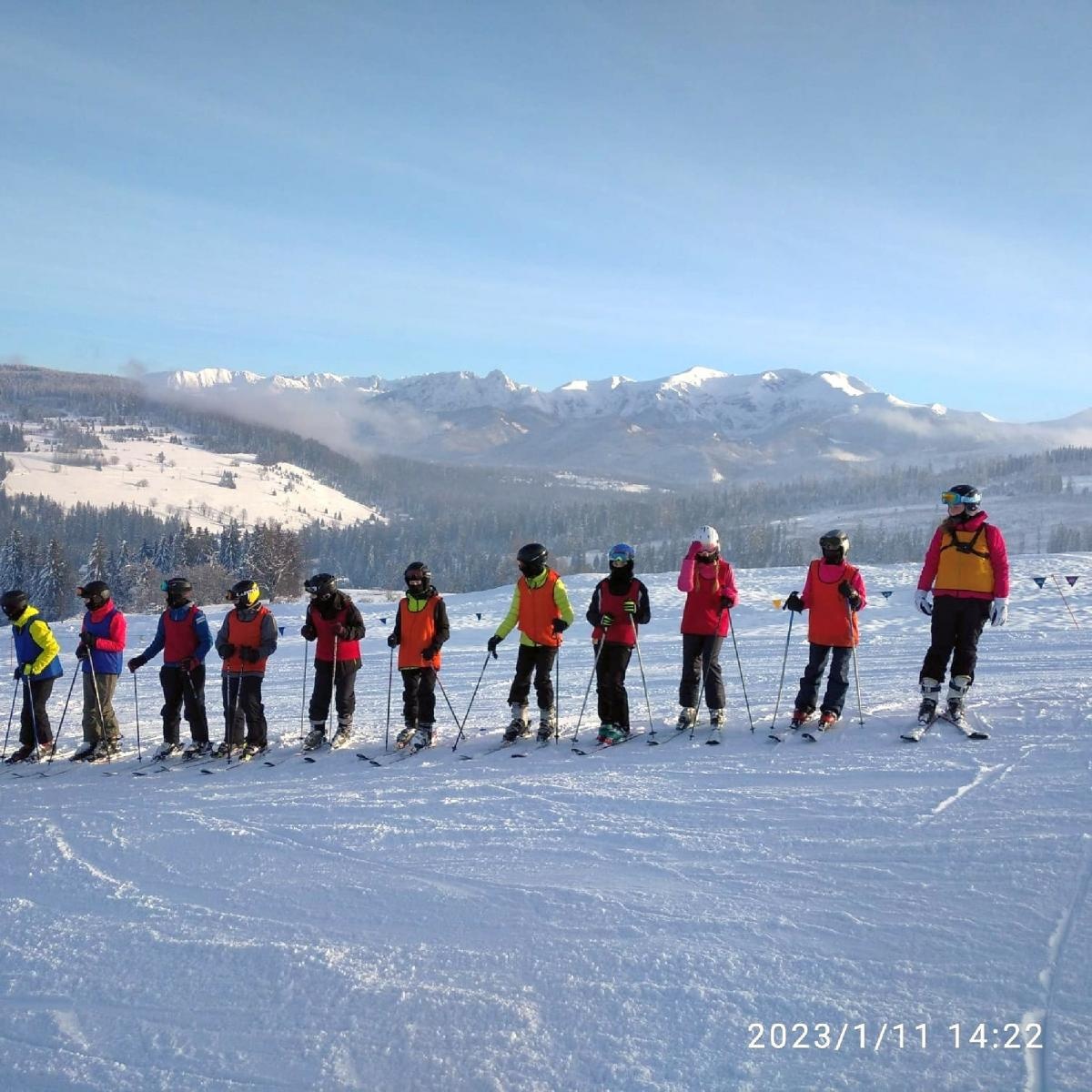 Zdjęcie w galerii na portalu naszraciborz.pl: Młodzi mieszkańcy gminy Krzyżanowice szusowali po stokach wiadomości z regionu