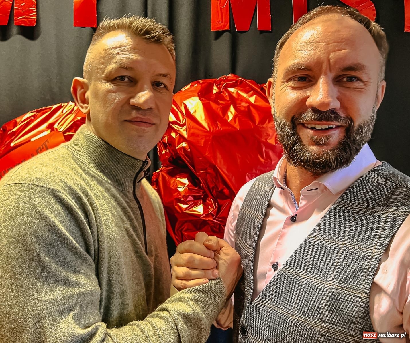 Zdjęcie w galerii na portalu naszraciborz.pl: Czujesz strach, nie walcz! Tomasz Adamek w Raciborzu wiadomości z regionu