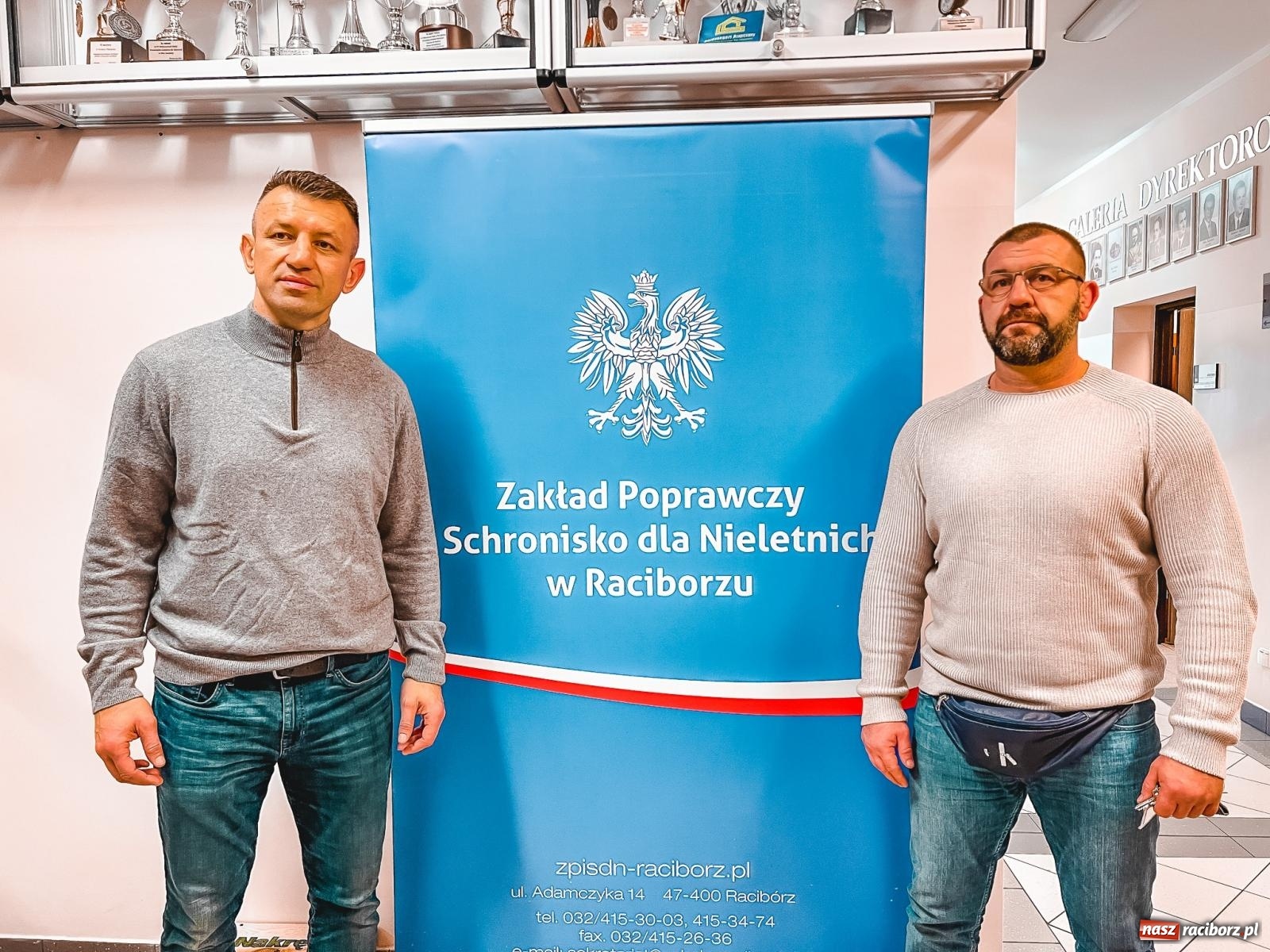 Zdjęcie w galerii na portalu naszraciborz.pl: Czujesz strach, nie walcz! Tomasz Adamek w Raciborzu wiadomości z regionu