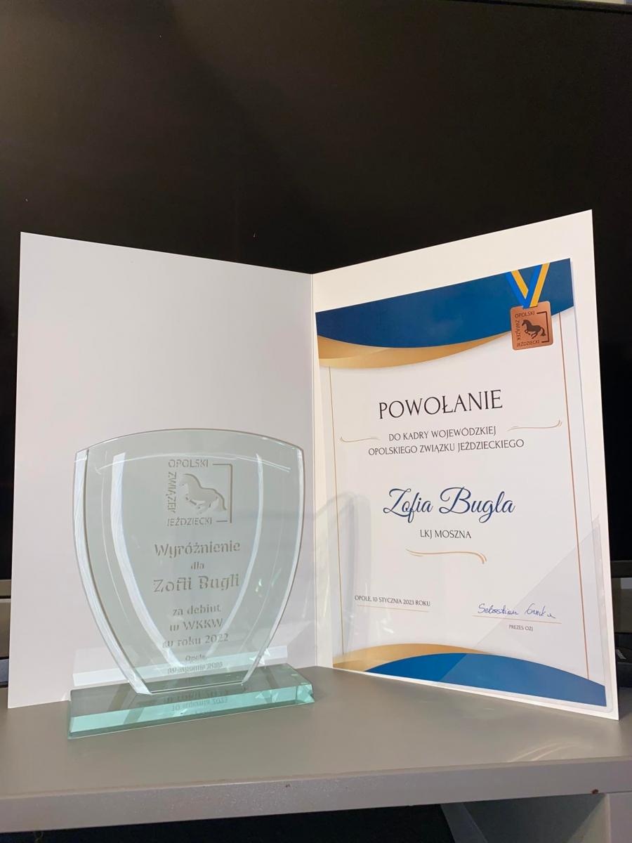 Zdjęcie w galerii na portalu naszraciborz.pl: Jeździectwo. Zosia Bugla z powołaniem do kadry wojewódzkiej wiadomości z regionu