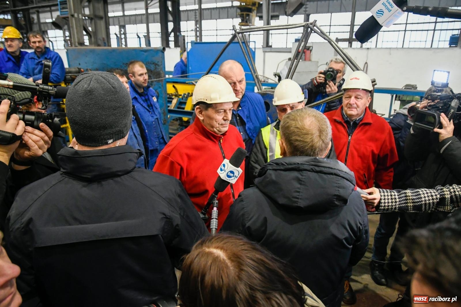 Zdjęcie w galerii na portalu naszraciborz.pl: Związkowcy z Rafako napisali list do premiera Tuska. Korespondencja wyciekła do mediów. Mowa o możliwej upadłości wiadomości z regionu