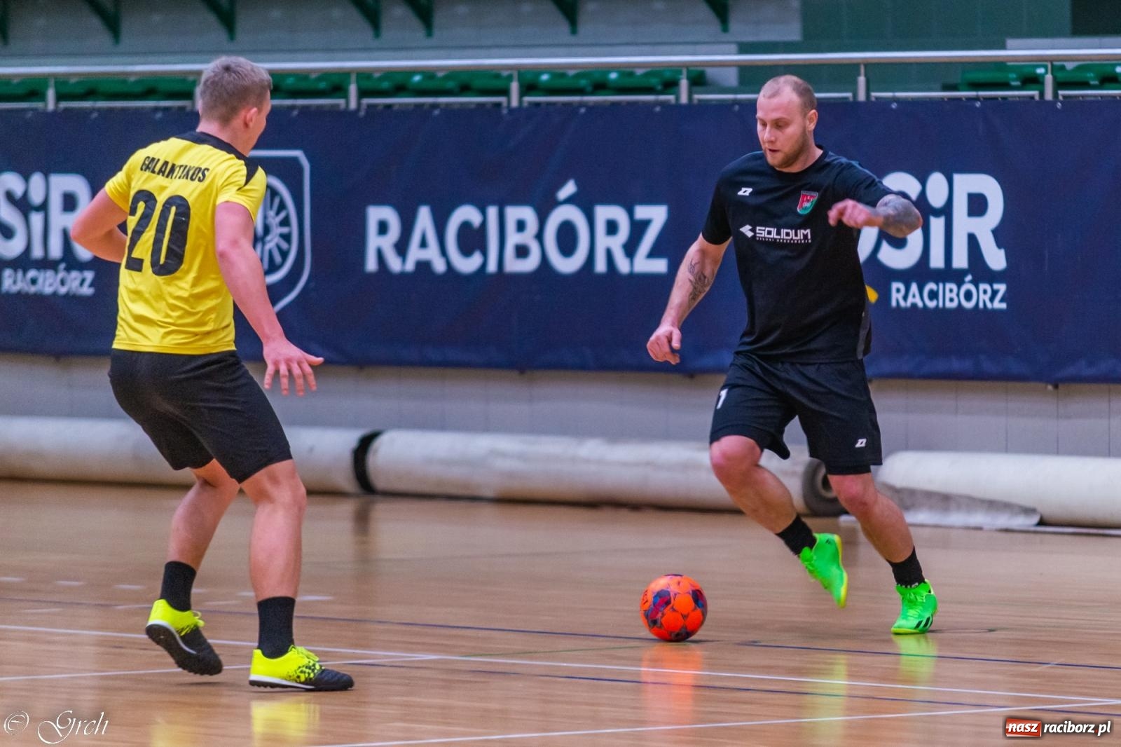 Zdjęcie w galerii na portalu naszraciborz.pl: Pierwszoligowe emocje w HLPN [FOTO] wiadomości z regionu