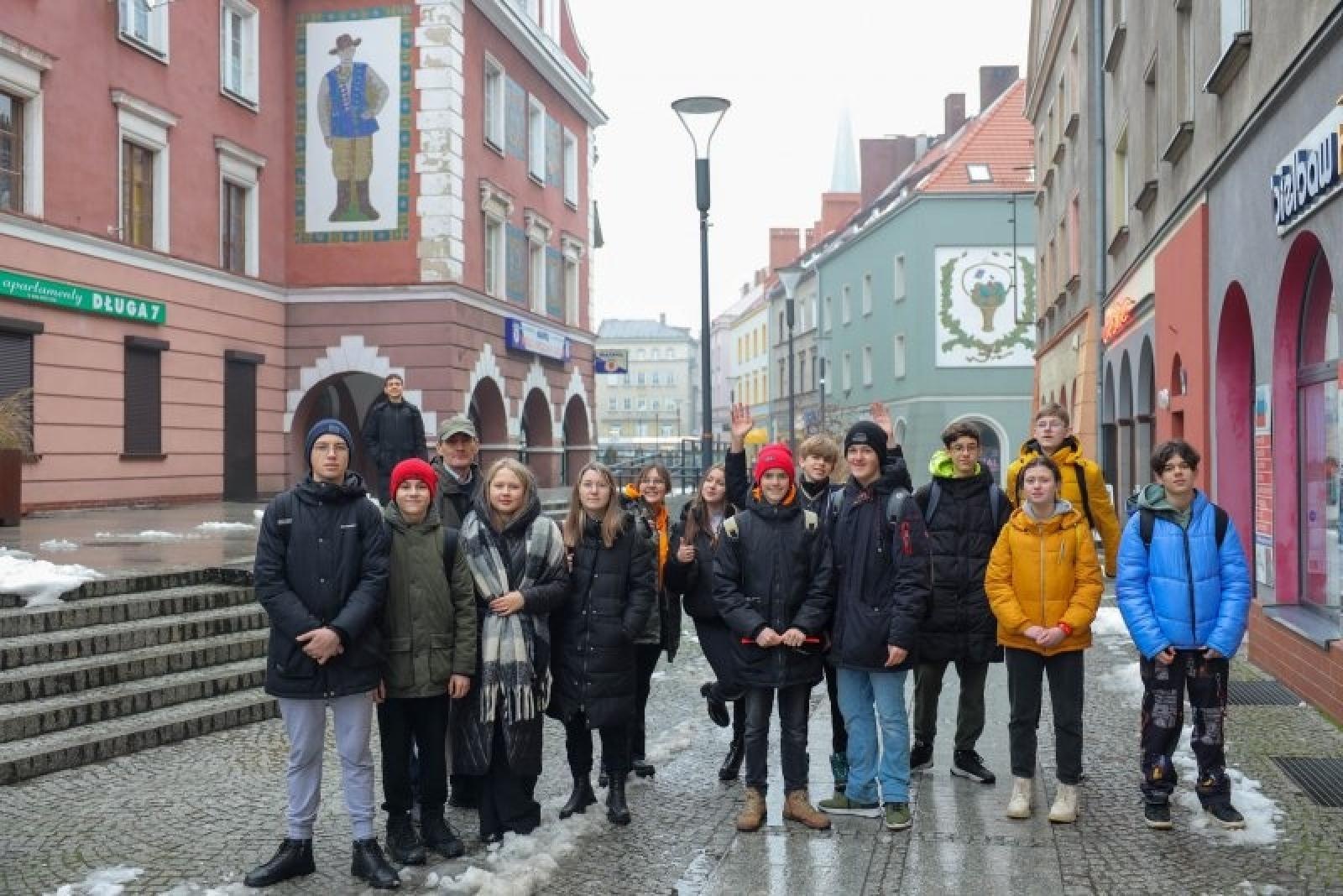 Zdjęcie w galerii na portalu naszraciborz.pl: Młodzi lwowianie odwiedzili Racibórz i swojego kolegę wiadomości z regionu