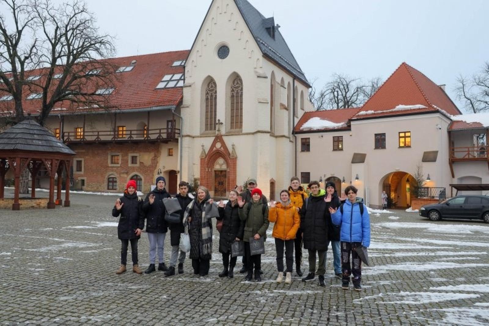 Zdjęcie w galerii na portalu naszraciborz.pl: Młodzi lwowianie odwiedzili Racibórz i swojego kolegę wiadomości z regionu