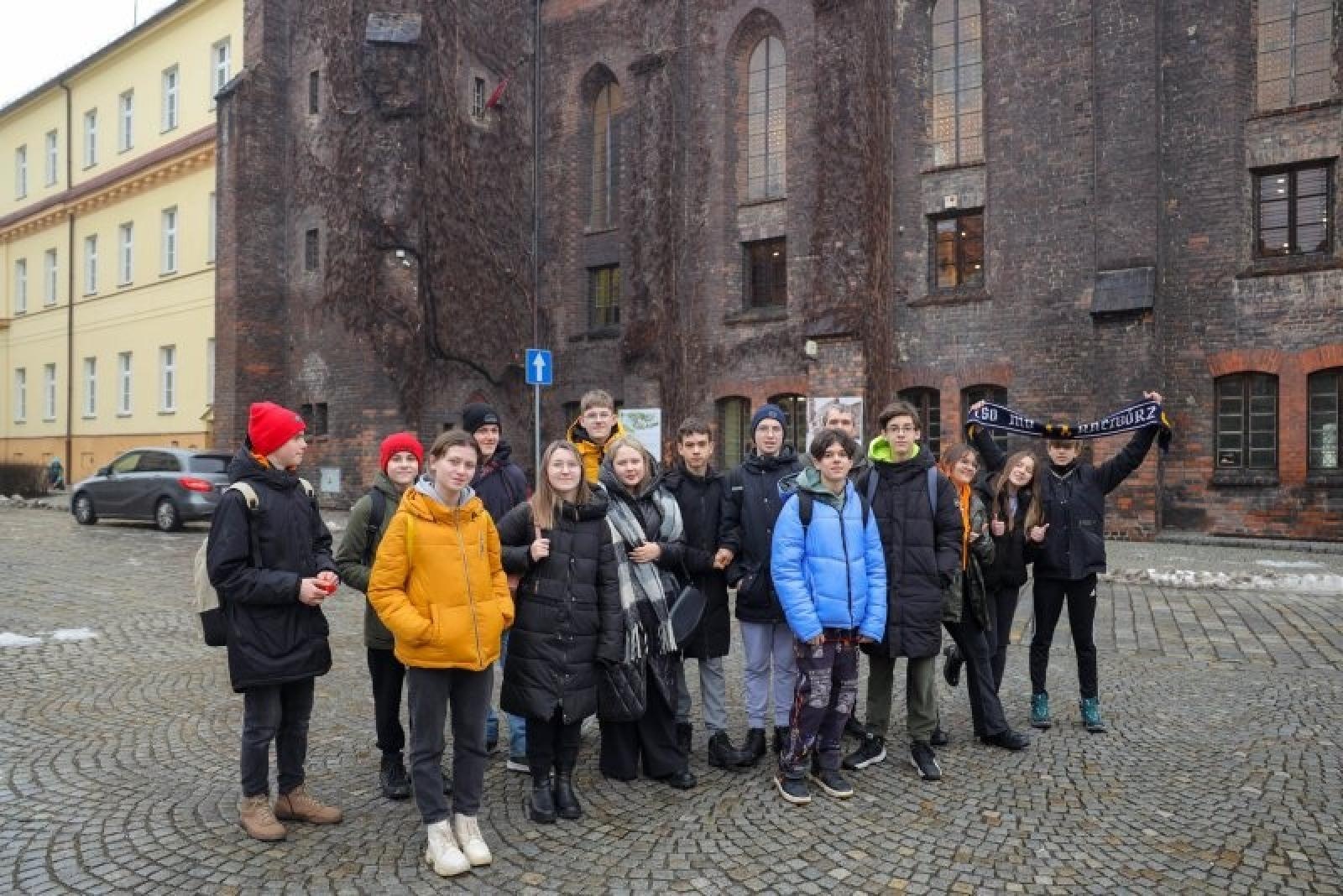 Zdjęcie w galerii na portalu naszraciborz.pl: Młodzi lwowianie odwiedzili Racibórz i swojego kolegę wiadomości z regionu