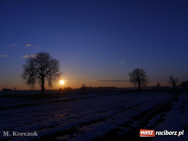 Zdjęcie w galerii na portalu naszraciborz.pl: Zimowe pejzaże w obiektywie czytelników wiadomości z regionu