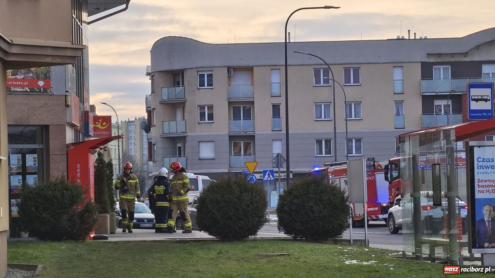Zdjęcie w galerii na portalu naszraciborz.pl: Zadymienie przy Opawskiej. W akcji cztery zastępy straży [FOTO] wiadomości z regionu