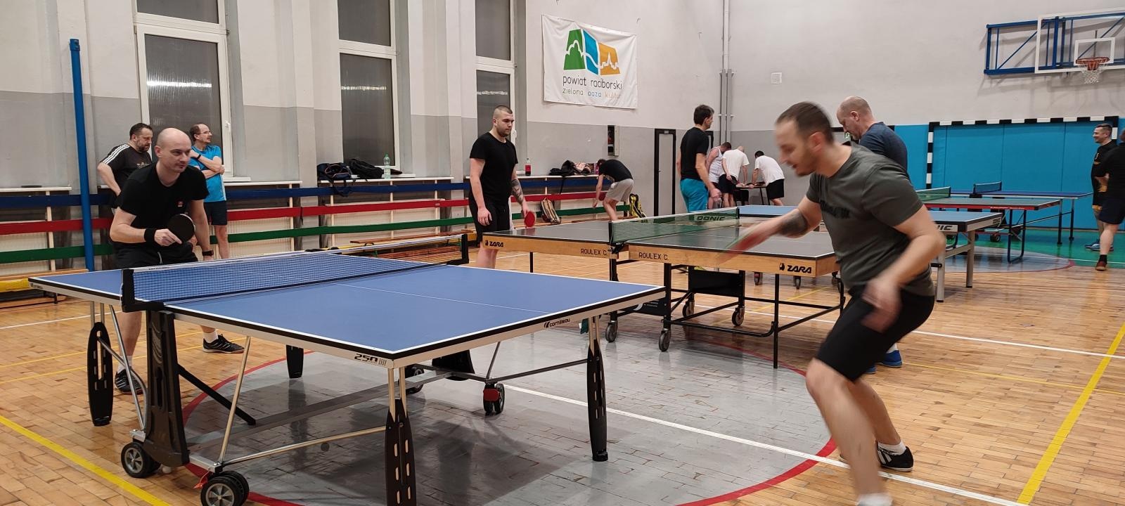 Zdjęcie w galerii na portalu naszraciborz.pl: IV runda ligi tenisa stołowego za nami [FOTO] wiadomości z regionu